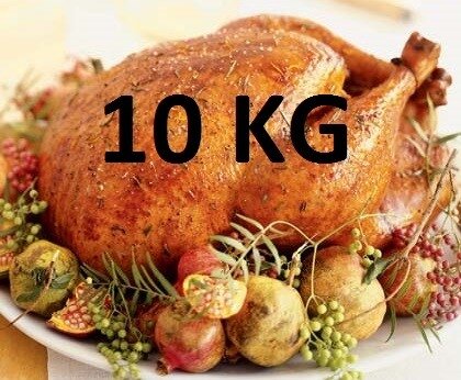 10 kg Gevulde hele kalkoen ovenklaar