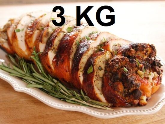 03 kg Gebraden kalkoen rollade
